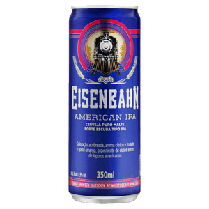 Cerveja American IPA Puro Malte Eisenbahn Lata 350ml