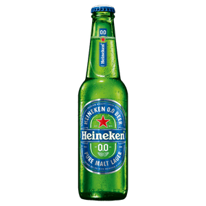 Cerveja Lager Premium Puro Malte Zero Álcool Heineken Garrafa 330ml