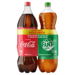 Kit-Refrigerante-Coca-Cola-Original---Guarana-Fanta-2l-Cada-Leve-Mais-Pague-Menos