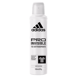 Antitranspirante Aerossol Pro Invisible Feminino Adidas 150ml