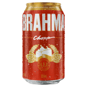 Cerveja Lager Brahma Chopp Lata 350ml