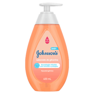 Sabonete Líquido de Glicerina da Cabeça aos Pés Johnson´s Baby Frasco 400ml