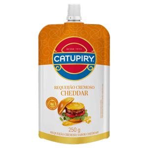 Requeijão Cremoso Cheddar Catupiry Squeeze 250g