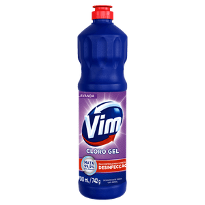 Desinfetante Multiuso Cloro Gel Lavanda Vim Frasco 700ml