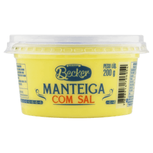 Manteiga com Sal Becker Pote 200g