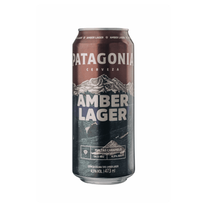 Cerveja Amber Lager Patagonia Lata 473ml