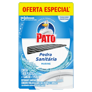 Detergente Sanitário Pedra Marine Pato Grátis 25% de Desconto