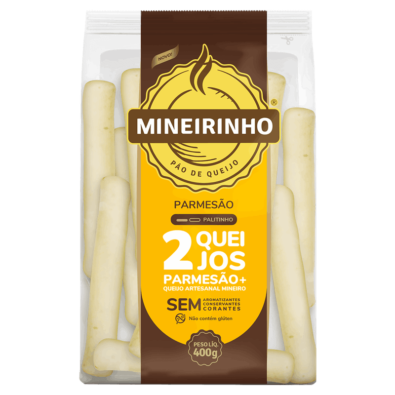 Pao-de-Queijo-Congelado-Palito-2-Queijos-Mineirinho-Pacote-400g