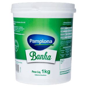 Banha Pamplona Pote 1kg