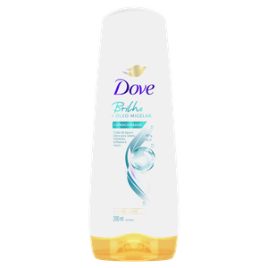 Condicionador Dove Brilho + Óleo Micelar Frasco 200ml