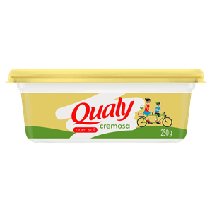 Margarina Cremosa com Sal Qualy Pote 250g