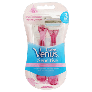 Aparelho Descartável para Depilar Gillette Venus Sensitive 2 Unidades