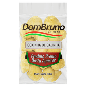 Coxinha Congelada Galinha Dom Bruno Pacote 300g