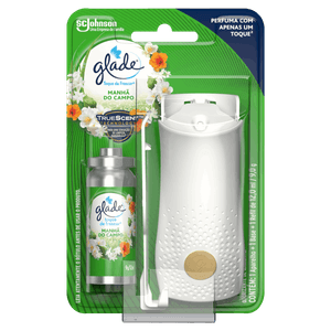 Aparelho e Odorizador de Ambiente Manhã do Campo Glade Toque de Frescor Blister 12ml