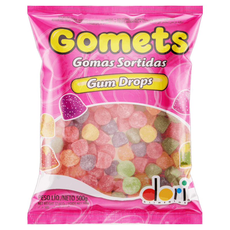 Bala-de-Goma-Frutas-Sortidas-Gum-Drops-Dori-Gomets-Pacote-500g