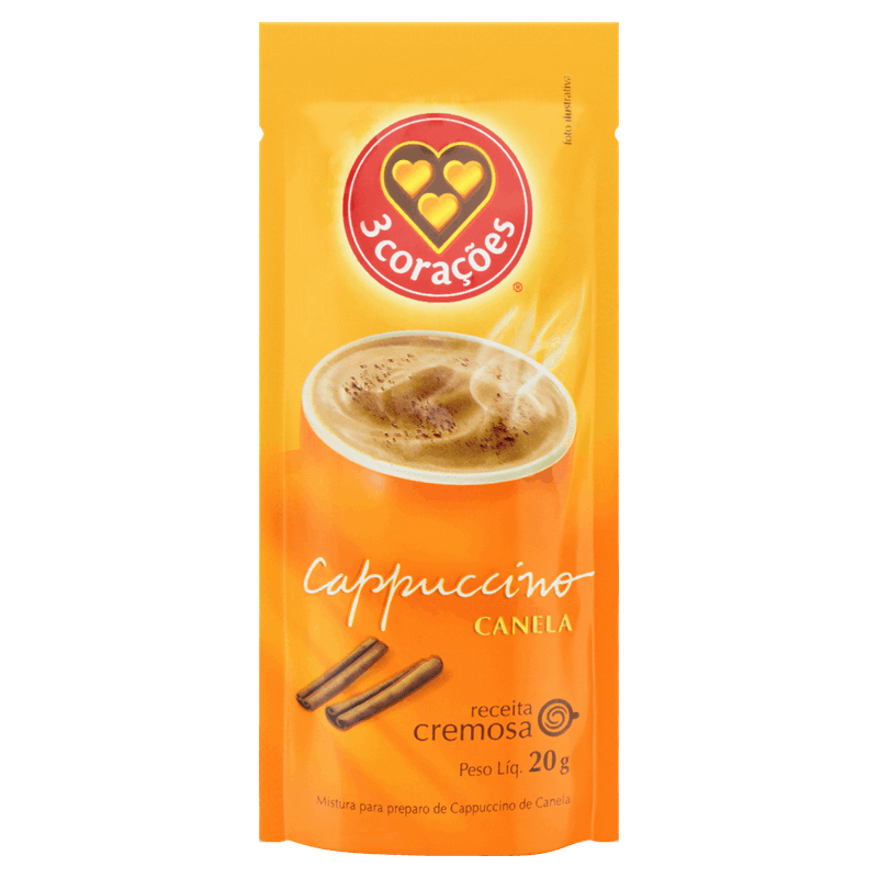 Cappuccino-Soluvel-Canela-3-Coracoes-Sache-20g