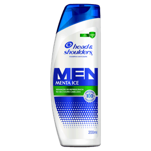 Shampoo Anticaspa Menthol Sport Head & Shoulders Men Frasco 200ml