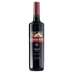 Vinho Brasileiro Tinto Suave Country Wine Bordô Serra Gaúcha Garrafa 750ml