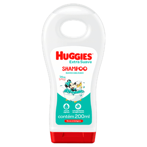 Shampoo Infantil Extra Suave Disney Baby Huggies Frasco 200ml