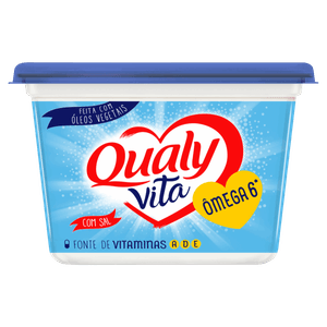 Creme Vegetal com Sal Qualy Vita Pote 500g