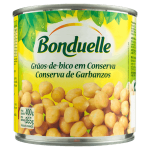 Grão-de-Bico em Conserva Bonduelle Lata 265g