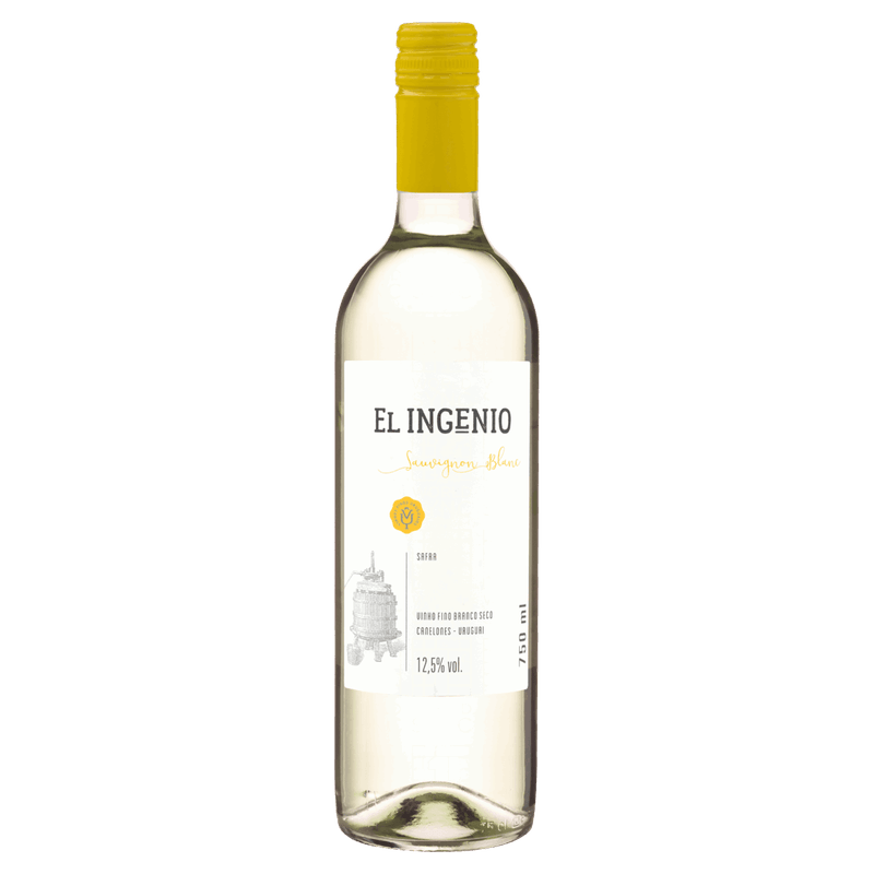 Vinho-Uruguaio-Branco-Seco-El-Ingenio-Sauvignon-Blanc-Canelones-Garrafa-750ml