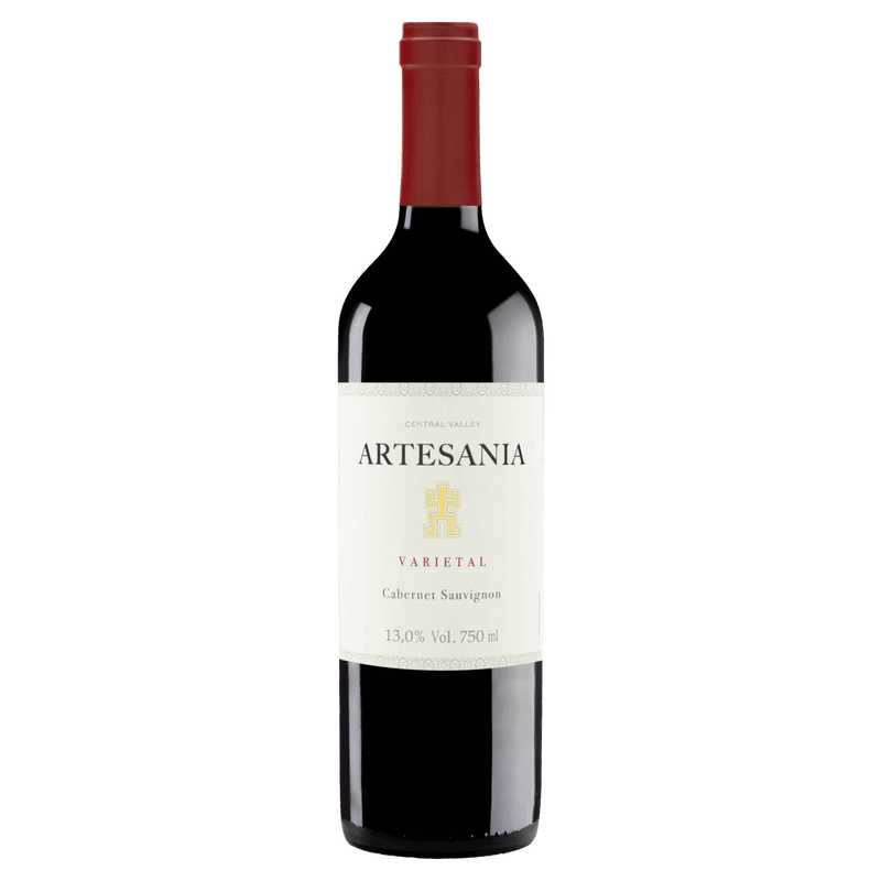 Vinho-Chileno-Tinto-Meio-Seco-Artesania-Varietal-Cabernet-Sauvignon-Central-Valley-Garrafa-750ml