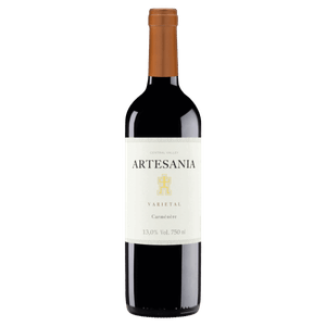 Vinho Chileno Tinto Meio Seco Artesania Varietal Carménère Central Valley Garrafa 750ml