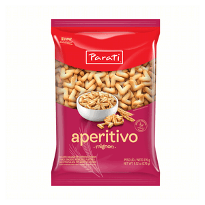 Biscoito Aperitivo Mignon Parati Pacote 270g