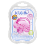 Chupeta-Ortodontica-Rosa-Silicone-Soft-Kuka-Tamanho-nº-2