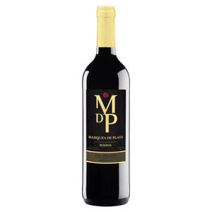 Vinho Espanhol Tinto Seco Reserva Marques de Plata Utiel-Requena Garrafa 750ml