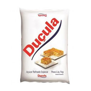 Açúcar Refinado Duçula Especial Pacote 1kg