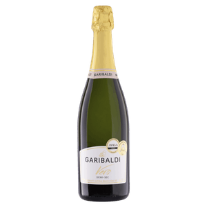 Espumante Brasileiro Branco Demi-Sec Garibaldi Vero Trebbiano Prosecco e Malvasia Serra Gaúcha Garrafa 750ml