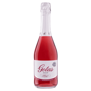 Filtrado Doce Brasileiro Rosé Zero Álcool Garibaldi Gotas Garrafa 660ml