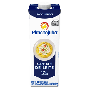 Creme de Leite UHT Leve Homogeneizado Piracanjuba Caixa 1,03kg