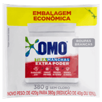 Tira-Manchas-Po-Roupas-Brancas-Omo-Pacote-380g-Refil-Embalagem-Economica