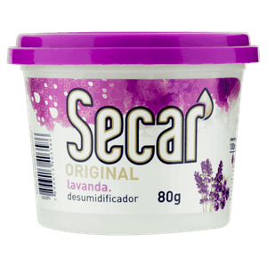 Desumidificador Lavanda Secar Pote 80g