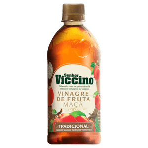 Vinagre de Maçã Tradicional Senhor Viccino Frasco 500ml