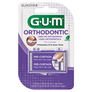 Cera Ortodôntica Menta Gum Blister 5 Unidades