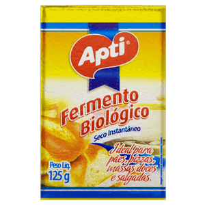 Fermento Biológico Seco Instantâneo Apti Pacote 125g