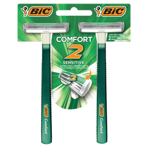 Aparelho Descartável para Barbear Bic Comfort 2 2 Unidades