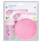 Kit-Refeicao-Infantil-Rosa-Kuka-4-Unidades