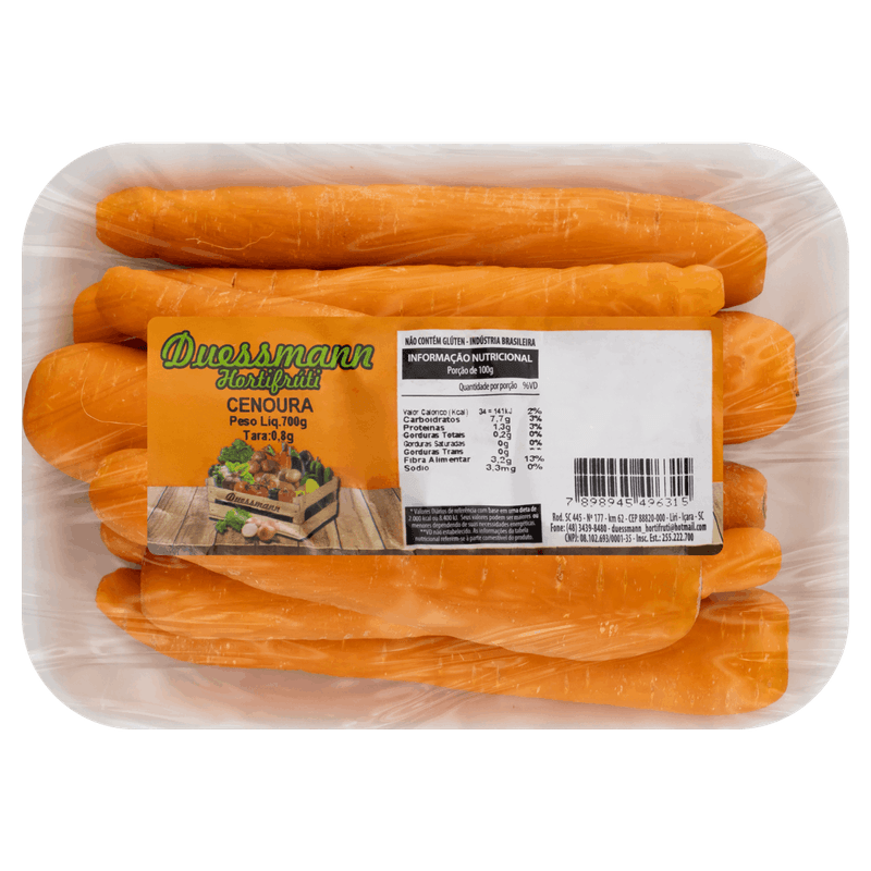 Cenoura-Duessmann-700g