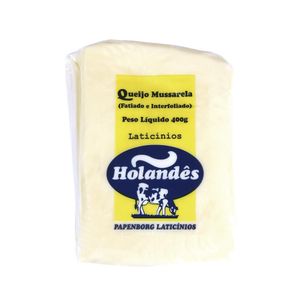 Queijo Mussarela Fatiado Holandês 400g