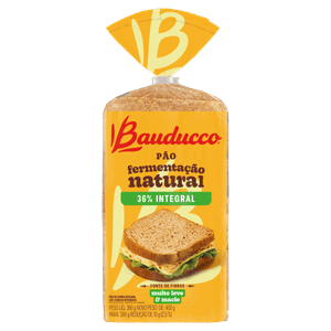 Pão de Forma Integral Bauducco Pacote 390g
