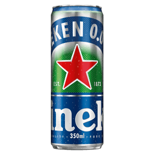 Cerveja Lager Zero Álcool Heineken Lata 350ml
