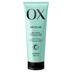 Shampoo OX Cosméticos Micelar Bisnaga 240ml