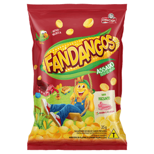 Salgadinho de Milho Presunto Elma Chips Fandangos Pacote 35g