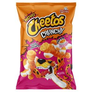Salgadinho de Milho Crunchy Super Cheddar Elma Chips Cheetos Pacote 78g