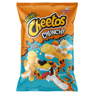 Salgadinho de Milho Crunchy White Cheddar Elma Chips Cheetos Pacote 78g